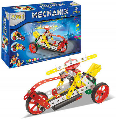 PEZYOX Mechanix - Robotix - 1 DIY, Educational, Learning, Stem, Building and Construction Toys(Multicolor)