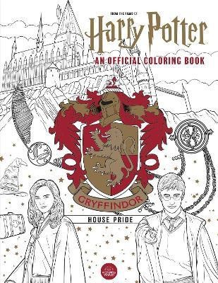 Harry Potter: Gryffindor House Pride: The Official Coloring Book(English, Paperback, Insight Editions)