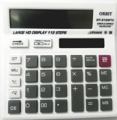 zikrefast ORBIT OT - 512WTC Basic Calculator (12 Digit) Basic  Calculator(12 Digit)