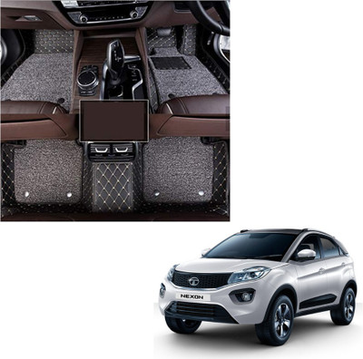 Drizon Leatherite 7D Mat For  Tata Nexon(Black)