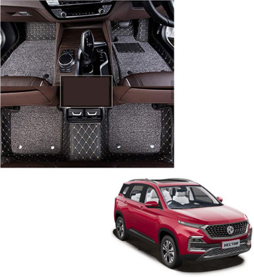 Drizon Leatherite 7D Mat For  MG Hector(Black)