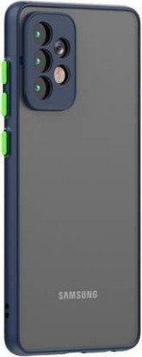 Mystry Box Back Cover for Samsung Galaxy A52(Blue, Camera Bump Protector, Pack of: 1)