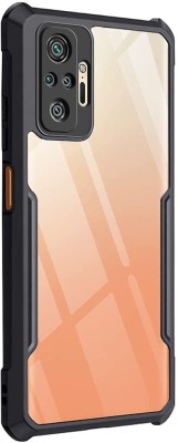 Casehub Front & Back Case for Mi Redmi Note 10 Pro, Mi Redmi Note 10 Pro Max(Transparent, Camera Bump Protector)