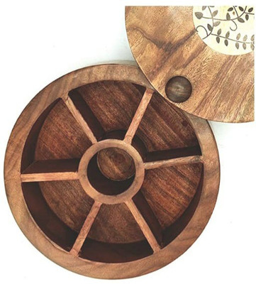 INDIAN WOOD ARTS Spice Set Wooden(1 Piece)