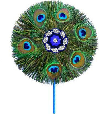 Red Crush Pack of 1 Decorative Feathers(14 Peacock Feather)