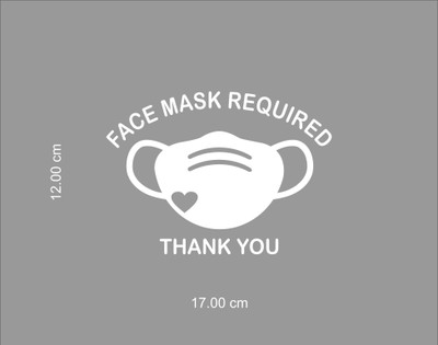 indnone FACE MASK REQUIRED Emergency Sign