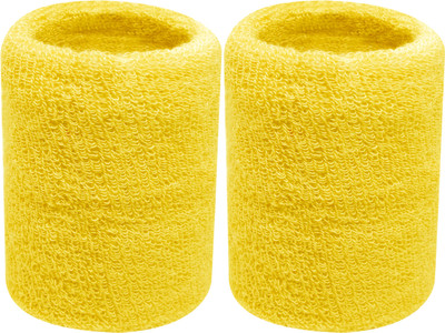 Neska Moda Unisex Wrist Support/Wrist Band-Free Size Wrist Support(Yellow)