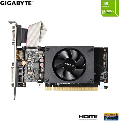 GIGABYTE NVIDIA GV-N710D3-2GL 2 GB DDR3 Graphics Card