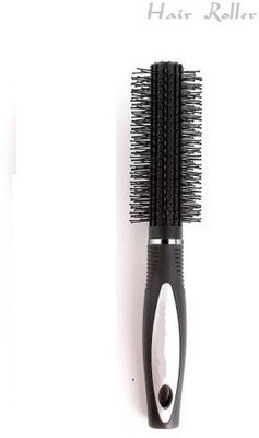 J & F Round Rolling Curling Comb Styling Hair Brush Tool For Long And Short Hair