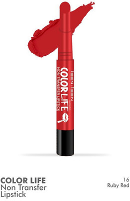Teen.Teen NON TRANSFER LIPSTICK (M-16 RUBY RED, 2.1 g)(Ruby Red, 2.1 g)