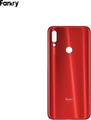 GOGURU Redmi Note 7 Pro Back Panel(Red)