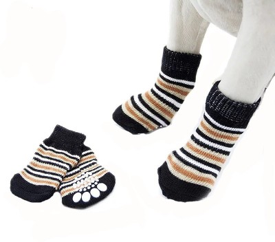 BUSHIKO Socks for Dog, Cat(Black)