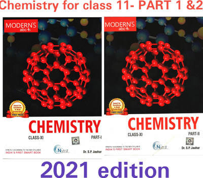 Modern ABC Chemistry For Class 11 (Part - I & II) - Examination 2021-2022(Paperback, Dr. S.P. Jauhar)
