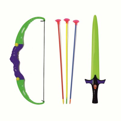 Richuzers Super Archery Set with Glow Sword Bow and Arrow Archery Toy Set For Kids Bows & Arrows(Multicolor)