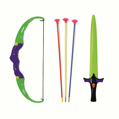 Richuzers Super Archery Set with Glow Sword Bow and Arrow Archery Toy Set For Kids Bows & Arrows(Multicolor)