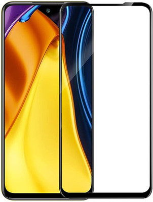dIZOM Edge To Edge Tempered Glass for POCO M3 PRO(Pack of 1)