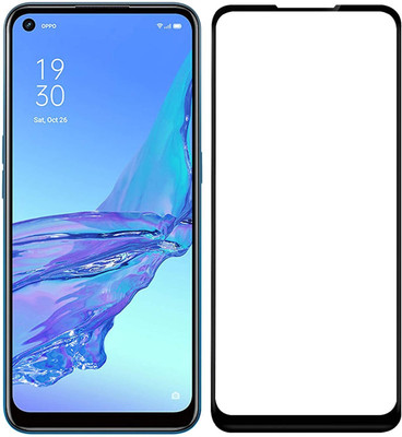 Vastu Art Edge To Edge Tempered Glass for OPPO A53(Pack of 1)