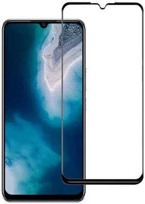 HQ Protection Edge To Edge Tempered Glass for VIVO V21 5G | Full HD+ 3D Anti Scratch 9H Hardness Cover Friendly Anti Shatter Proof Full Edge Full Glue(Pack of 1)