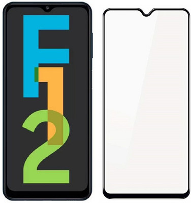 HQ Protection Edge To Edge Tempered Glass for Samsung Galaxy F12 | 11D Anti Scratch 9H Hardness Cover Friendly Anti Shatter Proof Full Edge Full Glue(Pack of 1)