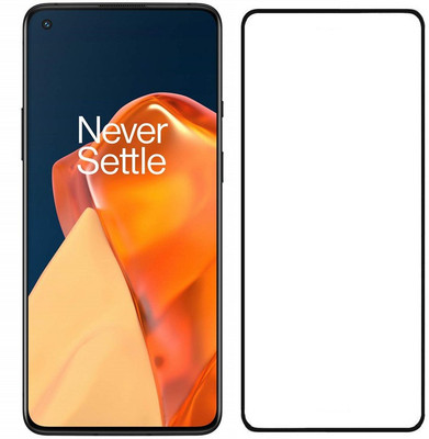 Msons Edge To Edge Tempered Glass for OnePlus 9R 5G | 11D Anti Scratch 9H Hardness Cover Friendly Anti Shatter Proof Full Edge Full Glue(Pack of 1)