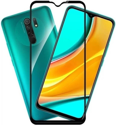 Gorilla Ace Edge To Edge Tempered Glass for Redmi 9, Redmi 9A, Redmi 9i, Poco C3(Pack of 1)