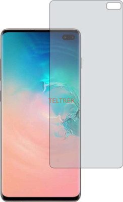 TELTREK Impossible Screen Guard for SAMSUNG S10 PLUS (Flexible Shatterproof)(Pack of 1)