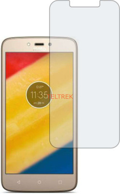 TELTREK Impossible Screen Guard for MOTOROLA C PLUS (Flexible Shatterproof)(Pack of 1)