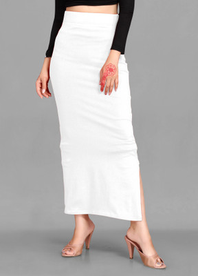 SCUBE DESIGNS SC_PC_3017_WHITE_E Polyester Petticoat(M)