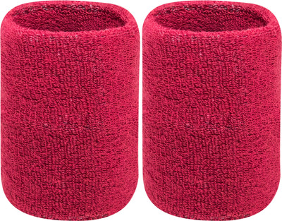 Neska Moda Unisex Wrist Support/Wrist Band-Free Size Wrist Support(Maroon)