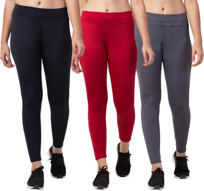 Bluecon Solid Women Multicolor Tights