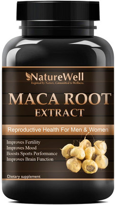 Naturewell Natural Maca root Extract Premium(60 No)