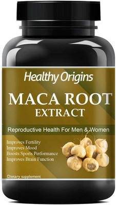 Healthy Origins Natural Maca root Extract Pro(60 No)