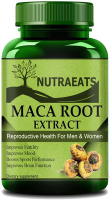 NutraEats Advanced Maca Root Extract Capsules for Reproductive Health(60 No)