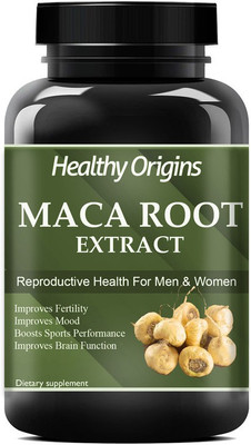 Healthy Origins Maca Root Extract Capsules for Reproductive Health Pro(60 No)