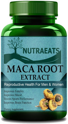 NutraEats Maca Root Capsules Enriched with Maca Root Extract for Men(60 No)