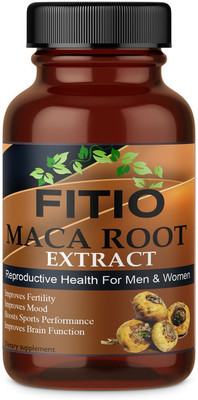 FITIO Maca Root Capsules Enriched with Maca Root Extract for Men Ultra(60 No)