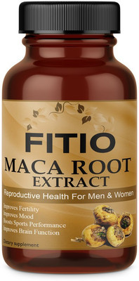 FITIO Maca Root Extract Capsules for Reproductive Health Pro(60 No)