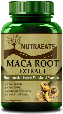 NutraEats Premium Maca Root for men and women(60 No)