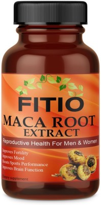 FITIO Maca Root for men and women Premium(60 No)