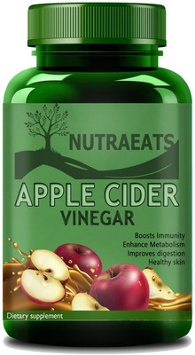 NutraEats Pro Apple Cider Vinegar Diet Supplement for Weight Loss(60 No)