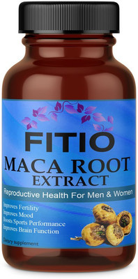 FITIO Nutrition Natural Maca root Extract Ultra(60 Capsules)