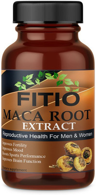 FITIO Maca Root Capsules Enriched with Maca Root Extract for Men Pro(60 No)