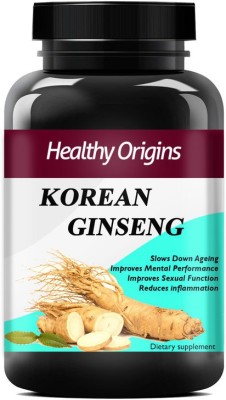 Healthy Origins Korean Red Ginseng 1000mg Premium(60 No)