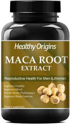 Healthy Origins Natural Maca root Extract Premium(60 No)