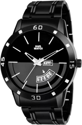 rofl RF-HM101-BKDD Premimum Day And Calender Classy Analog Watch  - For Men