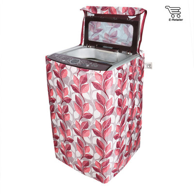 E-Retailer Top Loading Washing Machine  Cover(Width: 58 cm, Pink)