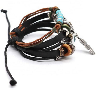 ruby collection Leather Bracelet
