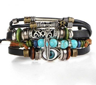 ruby collection Leather Bracelet