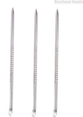 Alkaf Stainless Steel Blackhead Remover Needle(Pack of 3)