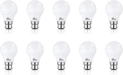 MURPHY 9 W Basic Standard B22 LED Bulb(White, Pack of 10)